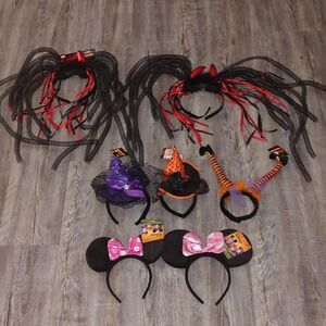 Bundle of 7 Halloween headbands all are new